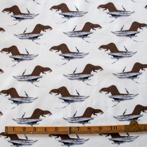 Tree Otter, Charley Harper Coastal Vol. 2 for Birch Organic Fabrics