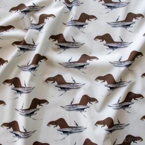 Tree Otter, Charley Harper Coastal Vol. 2 for Birch Organic Fabrics