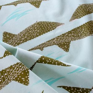 Whale Shark, Charley Harper Coastal Vol. 2 for Birch Organic Fabrics