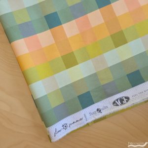 Color Blocks Matcha, Slow Summer by Suzy Quilts for Art Gallery Fabrics