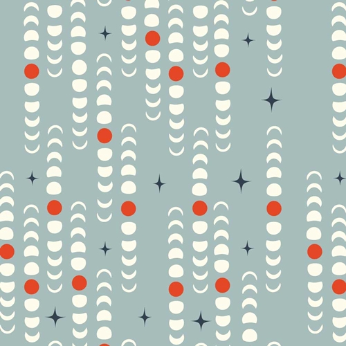 Blood Moon Mineral, Tall Tales by Arleen Serge (Hillyer) for Birch Organic Fabrics