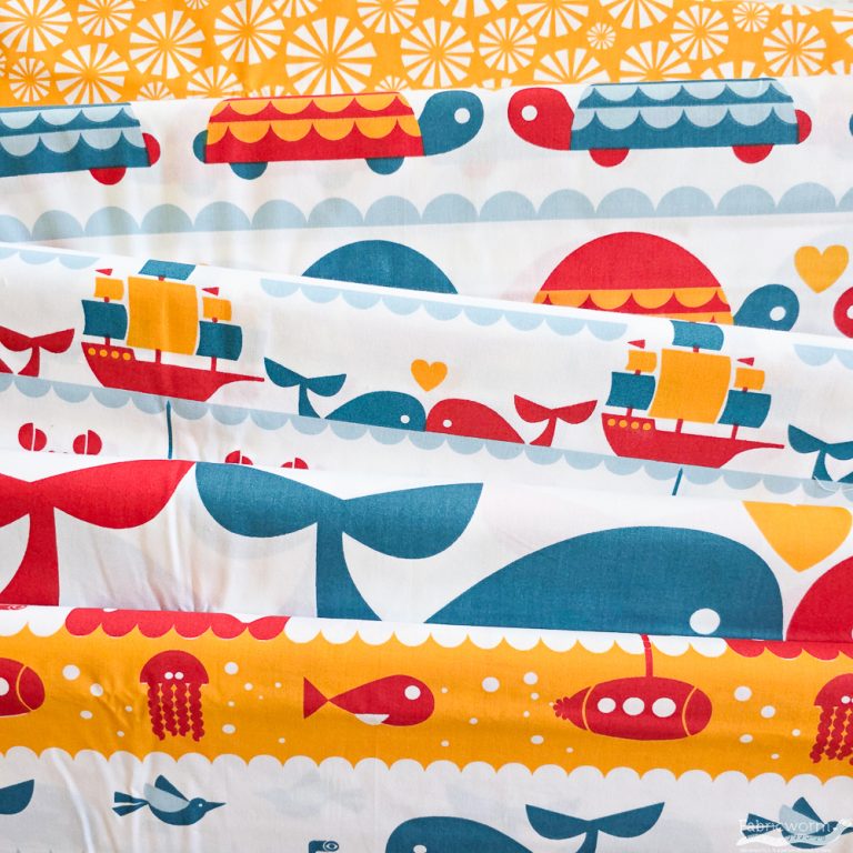 Marine Too by Dan Stiles for Birch Organic Fabric