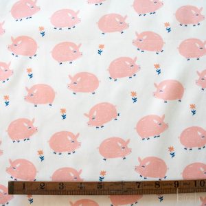 Oink, Homestead by Emily Isabella for Birch Organic Fabrics
