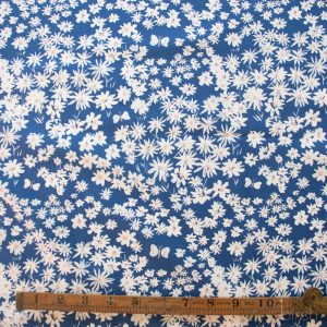 Daisy Bed Storm, Homestead by Emily Isabella for Birch Organic Fabrics