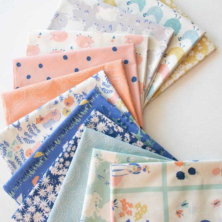 Homestead FAT QUARTER Bundle 12 total by Emily Isabella for Birch Organic Fabrics