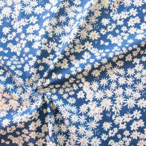Daisy Bed Storm, Homestead by Emily Isabella for Birch Organic Fabrics