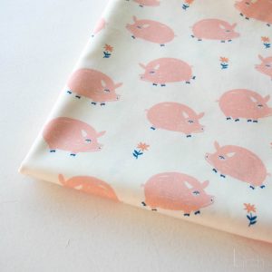 Oink, Homestead by Emily Isabella for Birch Organic Fabrics