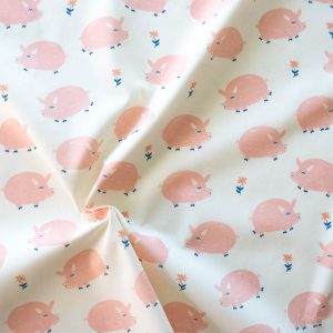 Oink, Homestead by Emily Isabella for Birch Organic Fabrics