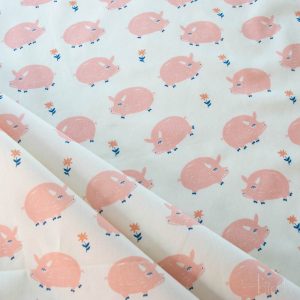 Oink, Homestead by Emily Isabella for Birch Organic Fabrics