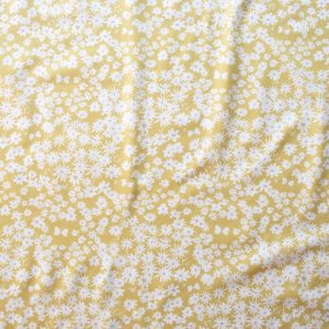 Daisy Bed Sun, Homestead by Emily Isabella for Birch Organic Fabrics