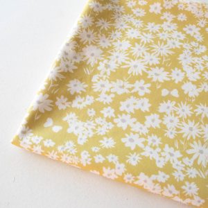 Daisy Bed Sun, Homestead by Emily Isabella for Birch Organic Fabrics