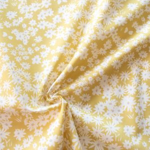 Daisy Bed Sun, Homestead by Emily Isabella for Birch Organic Fabrics
