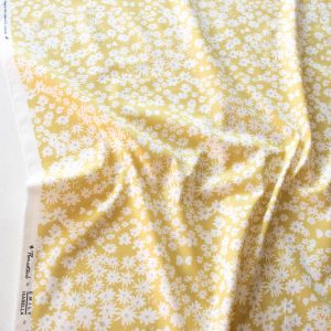 Daisy Bed Sun, Homestead by Emily Isabella for Birch Organic Fabrics