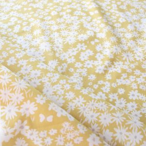 Daisy Bed Sun, Homestead by Emily Isabella for Birch Organic Fabrics