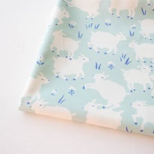 Little Lamb Mint, Homestead by Emily Isabella for Birch Organic Fabrics