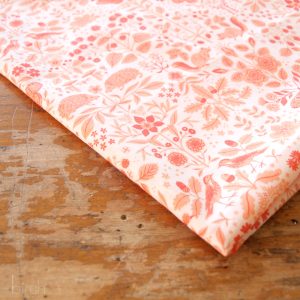 Flora and Fauna Nectar Lawn, Flourish Lawn by Oana Befort for Birch Organic Fabrics