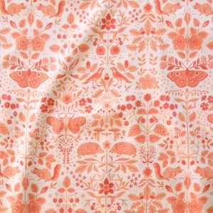 Flora and Fauna Nectar Lawn, Flourish Lawn by Oana Befort for Birch Organic Fabrics