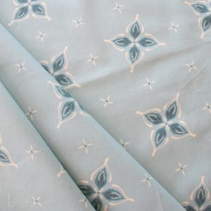 Lucky Bandana Faded Blue, Tall Tales Vol. 2 by Arleen Serge for Birch Organic Fabrics