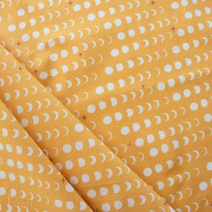 Moon Phase Golden, Tall Tales Vol. 2 by Arleen Serge for Birch Organic Fabrics