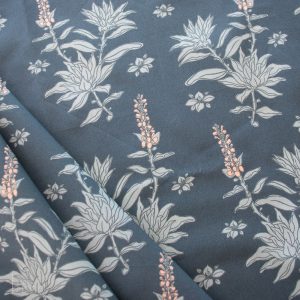 White Sage Dark Denim, Tall Tales Vol. 2 by Arleen Serge for Birch Organic Fabrics