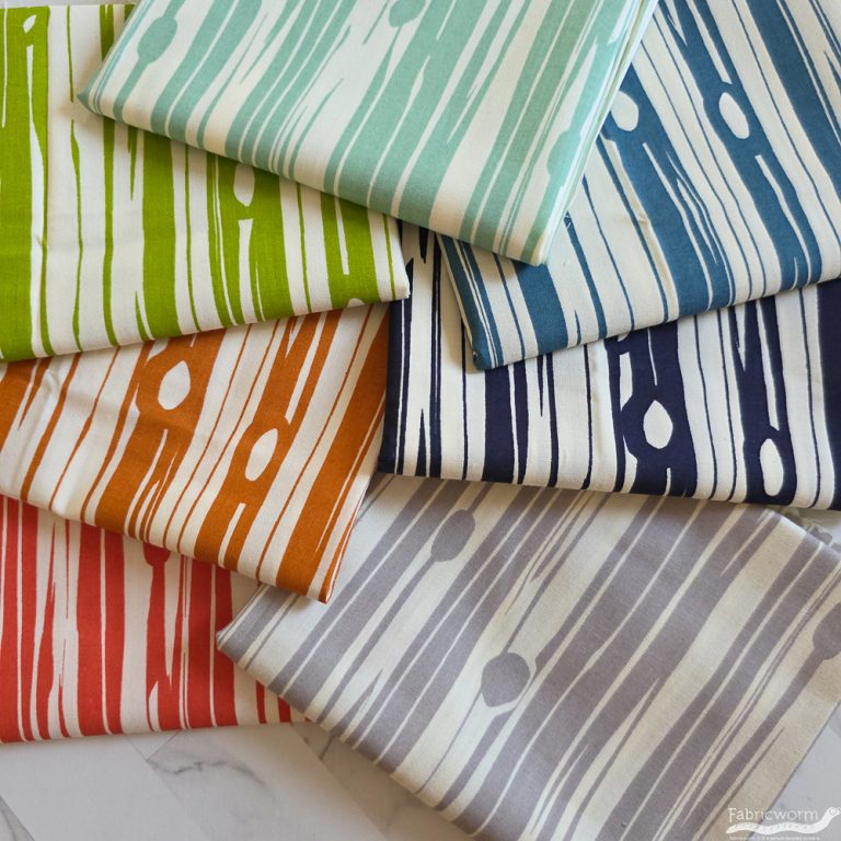 Faux Bois FAT QUARTER Bundle 7 Total by Jay-Cyn Designs for Birch Organic Fabrics