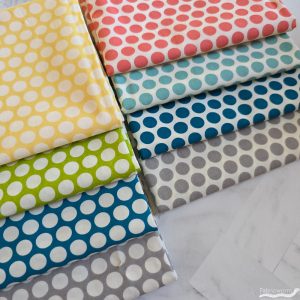 Dots FAT QUARTER Bundle 8 Total by Jay-Cyn Designs for Birch Organic Fabrics