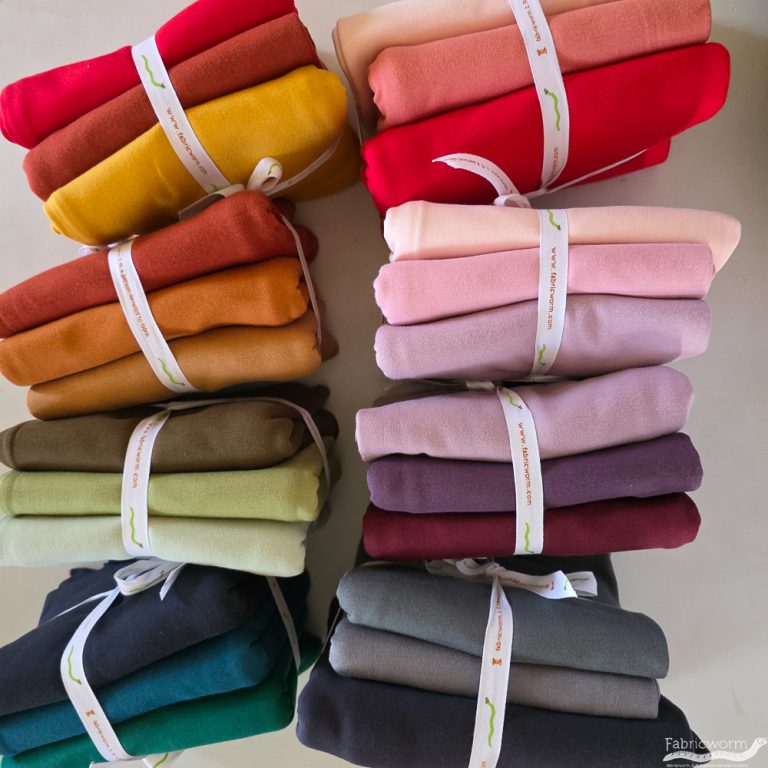 Solid Interlock Knit Bundles, Birch Fabrics Archives