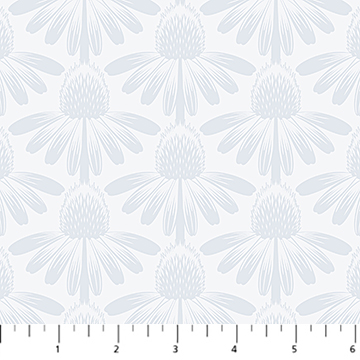 Coneflower Cloud, Indelible Soft by Anna Maria for Northcott