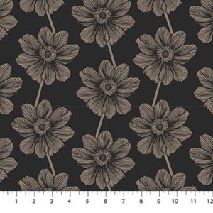 Anemone Silvertone, Indelible by Anna Maria for Northcott