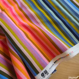 Linear Radiance Linen Blend, Starling by Maureen Cracknell for Art Gallery Fabrics