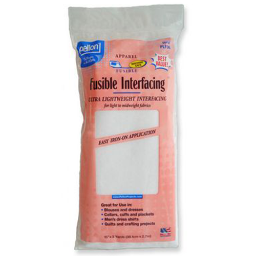 Pellon Fusible Interfacing 15 in x 3 yd White PLF36