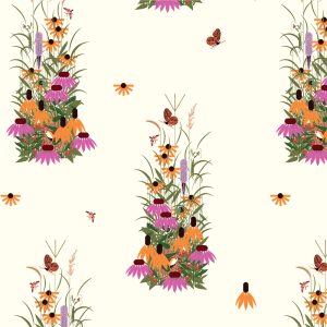 PRE-ORDER NOW, Wildflowers, Charley Harper Iconic Vol. 2 for Birch Organic Fabrics