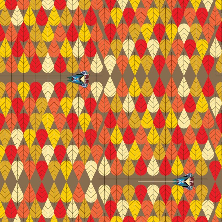 PRE-ORDER NOW, Octoberama Lake, Charley Harper Iconic Vol. 2 for Birch Organic Fabrics