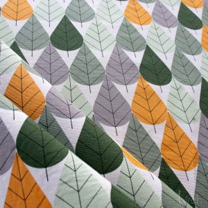 PRE-ORDER NOW, Octoberama Green Canvas, Charley Harper Iconic Vol. 2 for Birch Organic Fabrics