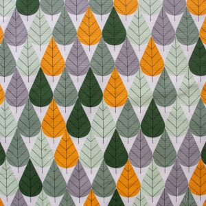 PRE-ORDER NOW, Octoberama Green Canvas, Charley Harper Iconic Vol. 2 for Birch Organic Fabrics