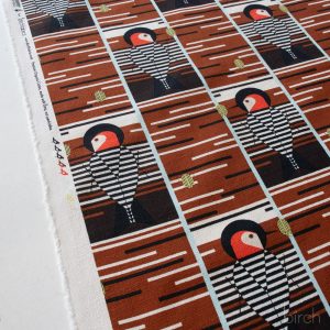 PRE-ORDER NOW, Baffling Belly Barkcloth, Charley Harper Iconic Vol. 2 for Birch Organic Fabrics