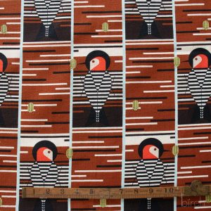 PRE-ORDER NOW, Baffling Belly Barkcloth, Charley Harper Iconic Vol. 2 for Birch Organic Fabrics