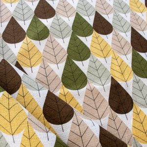 PRE-ORDER NOW, Octoberama Brown Barkcloth, Charley Harper Iconic Vol. 2 for Birch Organic Fabrics