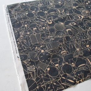 End Papers Basic Cast Iron Barkcloth, Charley Harper Iconic Vol. 2 for Birch Organic Fabrics