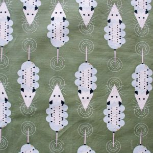 PRE-ORDER NOW, Passel of Possoms Sage Canvas, Charley Harper Iconic Vol. 2 for Birch Organic Fabrics