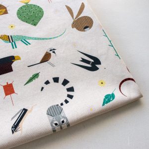 PRE-ORDER NOW, Canyon Critters Canvas, Charley Harper Iconic Vol. 2 for Birch Organic Fabrics