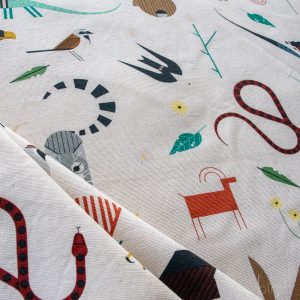 PRE-ORDER NOW, Canyon Critters Canvas, Charley Harper Iconic Vol. 2 for Birch Organic Fabrics