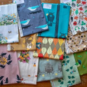 PRE-ORDER NOW, Charley Harper Iconic Vol. 2 for Birch Organic Fabrics HALF YARD Bundle 12 Total