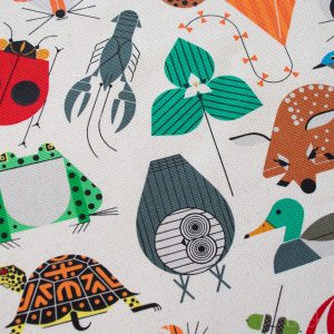 Space For All Species Canvas, Charley Harper Iconic Vol. 2 for Birch Organic Fabrics