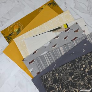 "Marsh Bundle featuring Birch Organic Poplin – organic cotton quilting fabric bundle"