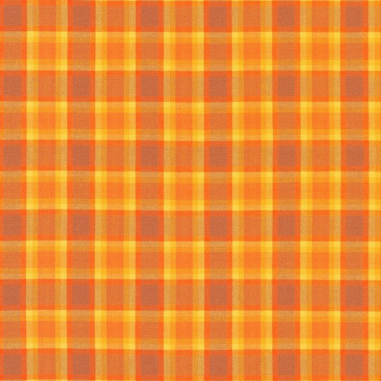 Nook Plaid Spice | Kitchen Window Wovens by Elizabeth Hartman for Robert Kaufman – Quilting Cotton Fabric