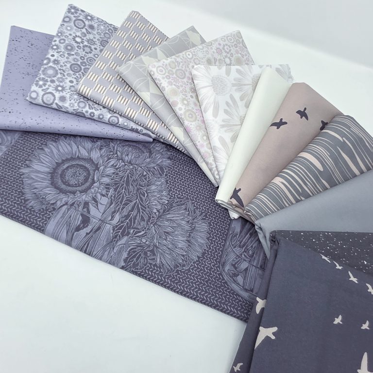 Atmosphere Fabricworm Custom Bundle – Cool Grey Quilting Cotton