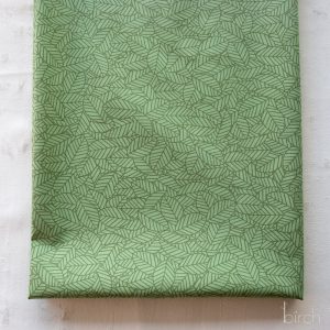 Bed of Leaves Jade, Charley Harper Woodland Wonder for Birch Organic Fabrics