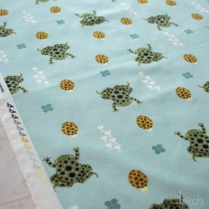 Toad and Shroom Haze, Charley Harper Woodland Wonder for Birch Organic Fabrics