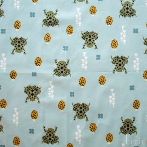 Toad and Shroom Haze, Charley Harper Woodland Wonder for Birch Organic Fabrics